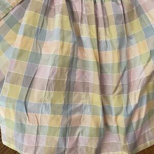 Pastel Plaid Crib Skirt